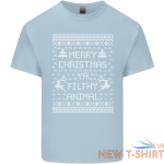 merry christmas ya filthy animal kids t shirt childrens 9.png