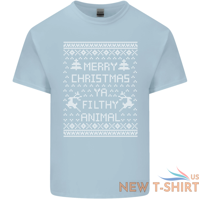merry christmas ya filthy animal kids t shirt childrens 9.png