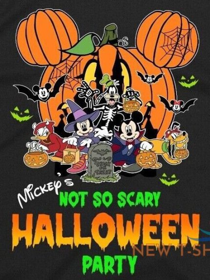 mickey halloween party t shirt disneyland halloween kids children trick or treat 1.jpg