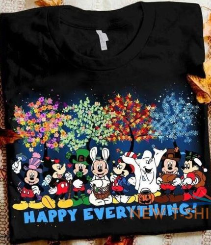 mickey mouse happy everything halloween thanksgiving xmas easter tshirt women 0.jpg