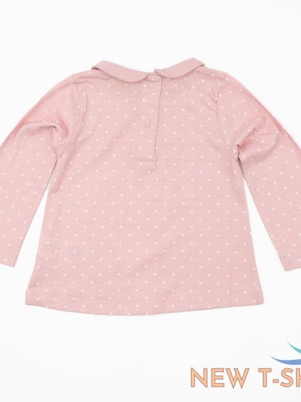 mini boden girls top t shirt spots long sleeve pink fun white cotton christmas 1.jpg