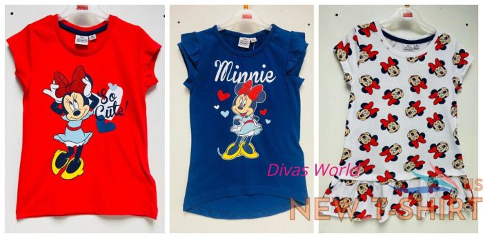 minnie mouse kids short sleeve tshirt baby girls top childrens tee tops gifts 0.jpg