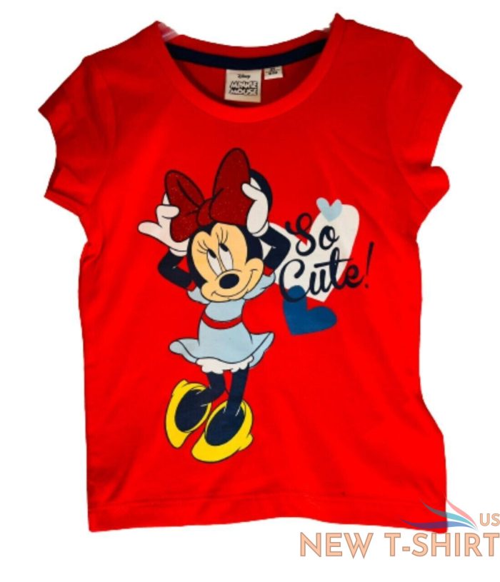 minnie mouse kids short sleeve tshirt baby girls top childrens tee tops gifts 2.jpg