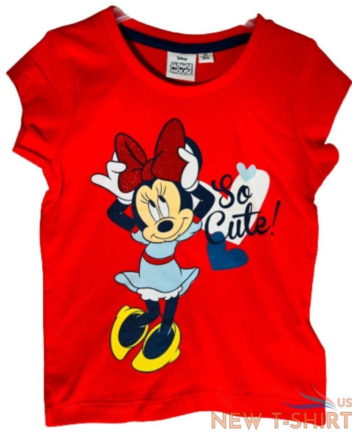 minnie mouse kids short sleeve tshirt baby girls top childrens tee tops gifts 3.jpg