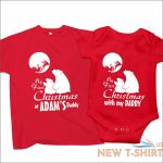 my first christmas with my daddy t shirt father son daughter custom name xmas t 1.jpg