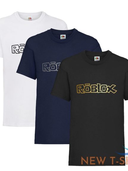 new kids boys girls roblox gaming xbox gamer t shirt gift gold print xmas top 0.jpg