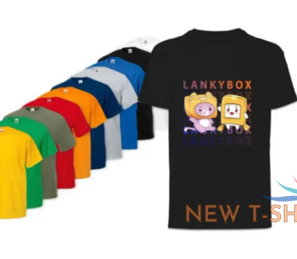 new kids lankybox inspired t shirt funny viral youtuber merch christmas gift 0.png