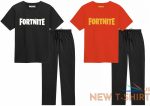 official boys fortnite pyjamas kids outfit t shirt bottoms ages 11 12 christmas 0.jpg