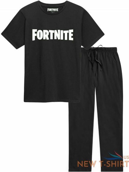 official boys fortnite pyjamas kids outfit t shirt bottoms ages 11 12 christmas 1.jpg