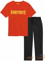 official boys fortnite pyjamas kids outfit t shirt bottoms ages 11 12 christmas 3.jpg