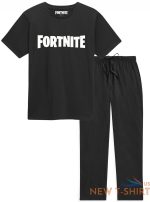 official boys fortnite pyjamas kids outfit t shirt bottoms ages 11 12 christmas 5.jpg