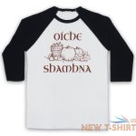 oiche shamhna samhain night gaelic halloween night unisex 3 4 baseball tee 1.jpg