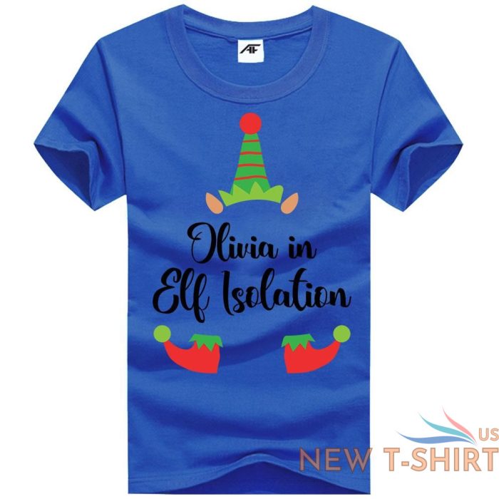 olivia in elf isolation print christmas t shirt kids mens xmas party wear shirt 5.jpg