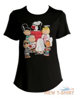 peanuts junior women s black charlie brown halloween t shirt snoopy tee shirt 1.jpg