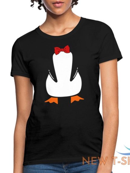 penguin bowtie costume halloween women s t shirt 0.jpg