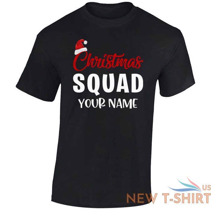 personalised christmas squad family matching t shirt novelty xmas custom gift 6.jpg