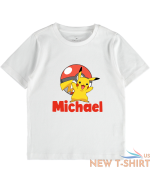 pikachu pokemon personalised tshirt top tee kids boys girls clothes christmas 1.png