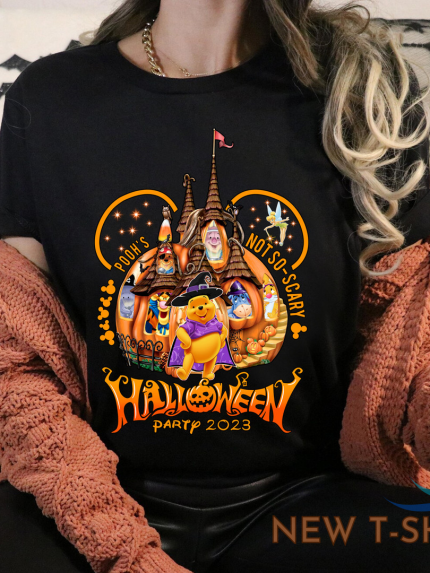 pooh s not so scary halloween party 2023 spooky season tshirt women 0.png