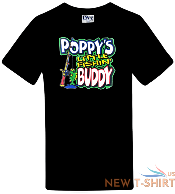 poppy s little fishing buddy t shirt fishing t shirt novelty tees tops funny 2.png