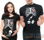 pregnancy funny x ray couple t shirts skeleton boy couples halloween costume 0.jpg