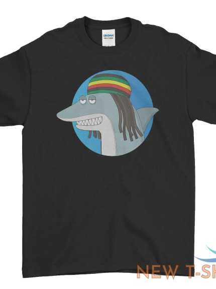 reggae shark t shirt rasta animal lover rastafarian jamaican for adults kids 0.jpg