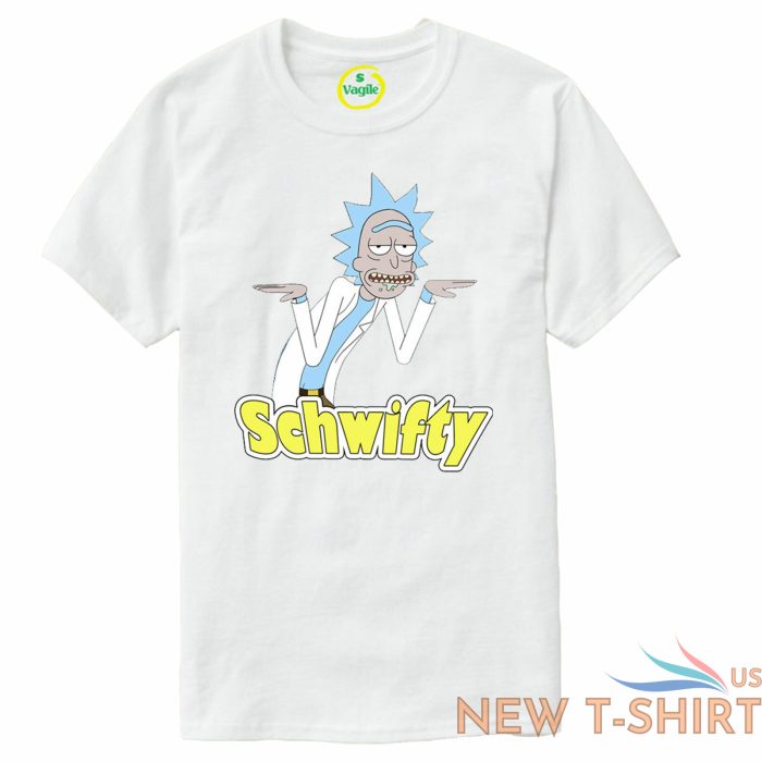 rick and morty t shirt funny schwifty parody tee cartoon tv show mens tee top 3.jpg