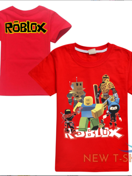 roblox t shirt short sleeve cotton tee tops kids boys girls birthday xmas gifts 1.png