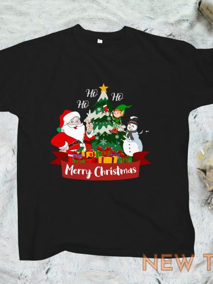 santa claus merry christmas shirt snowman elf xmas celebration festive t shirt 1.jpg