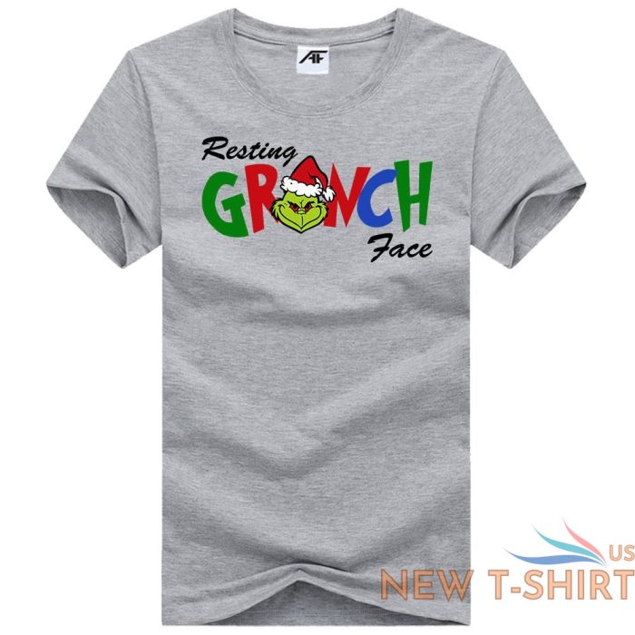 santa resting grinch face mens christmas t shirt kids xmas party wear top tees 4.jpg