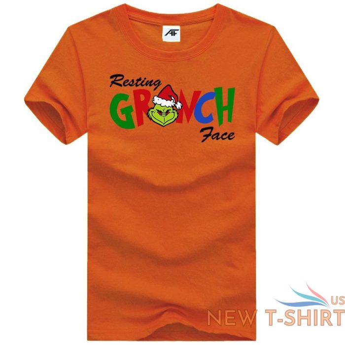 santa resting grinch face mens christmas t shirt kids xmas party wear top tees 8.jpg