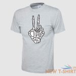 skeleton peace hand printed hippie love funny unisex adults halloween gift top 3.jpg