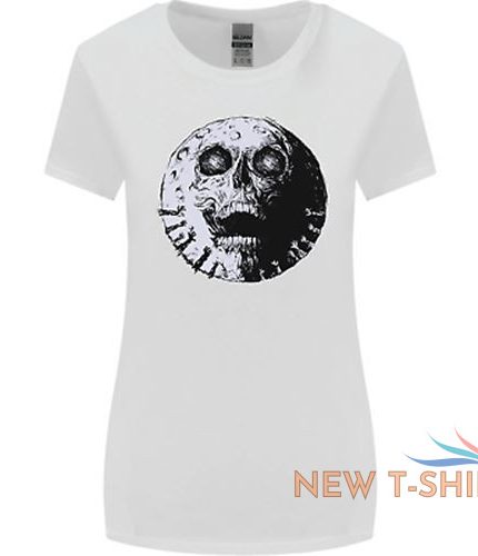 skull moon gothic halloween zombie biker womens wider cut t shirt 1.jpg