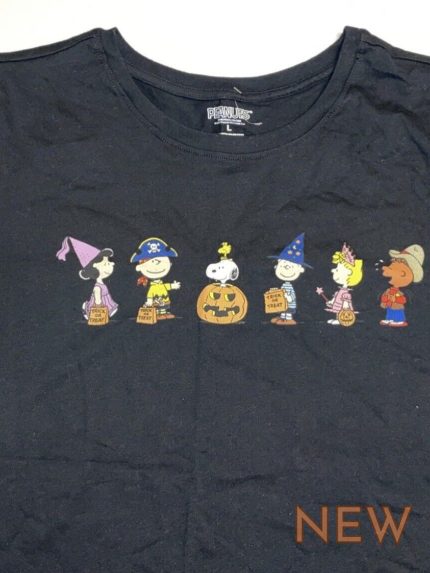 snoopy halloween juniors shirt size m l xl new 1.jpg