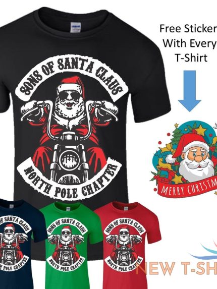 sons of santa mens t shirt funny biker top decembeard fancy christmas gift xmas 0.jpg