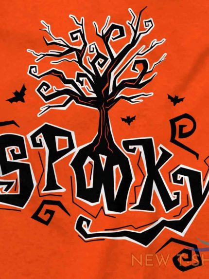 spooky halloween scary trick or treat scary adult short sleeve crewneck tee 1.jpg