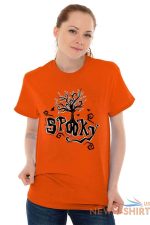 spooky halloween scary trick or treat scary adult short sleeve crewneck tee 2.jpg