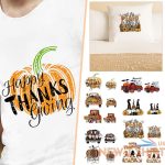 t shirt iron transfer sticker pumpkin variety halloween thanksgiving autumn w 0.jpg