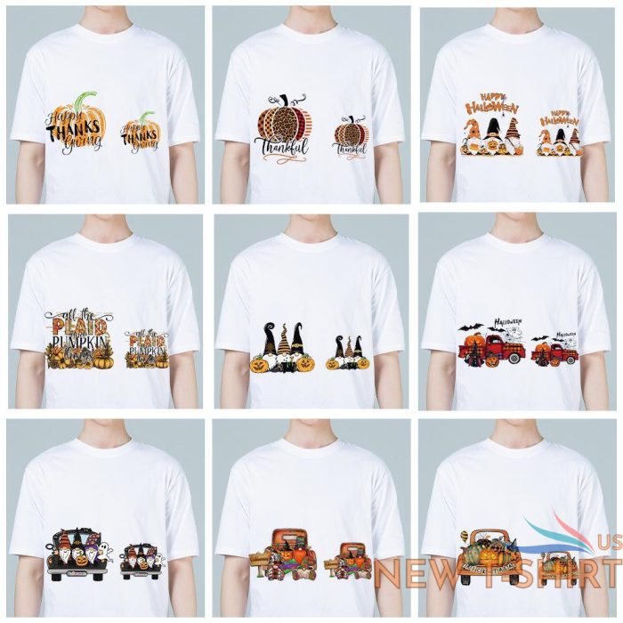 t shirt iron transfer sticker pumpkin variety halloween thanksgiving autumn w 7.jpg