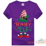 the big elf print christmas t shirt mens daddy elf kids 100 cotton xmas top 1.jpg