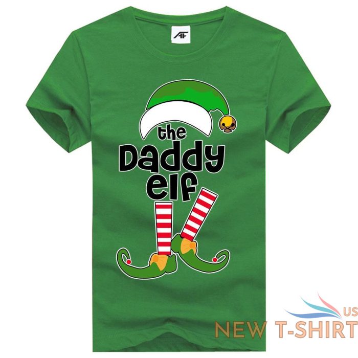 the elf daddy print christmas t shirt mens kids short sleeve 100 cotton top 1.jpg