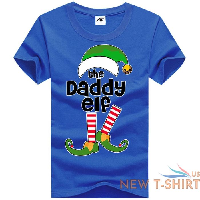 the elf daddy print christmas t shirt mens kids short sleeve 100 cotton top 5.jpg