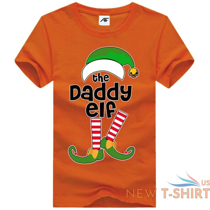 the elf daddy print christmas t shirt mens kids short sleeve 100 cotton top 7.jpg