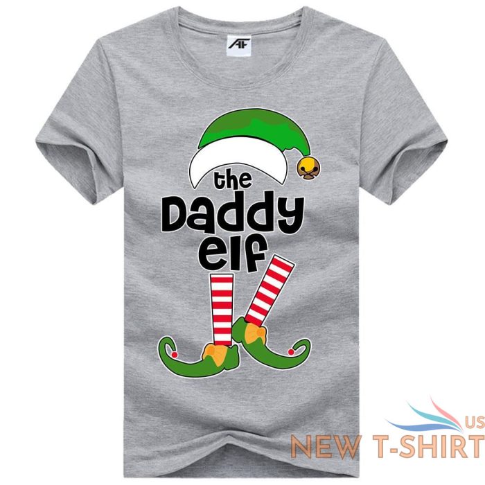 the elf daddy print christmas t shirt mens kids short sleeve 100 cotton top 9.jpg