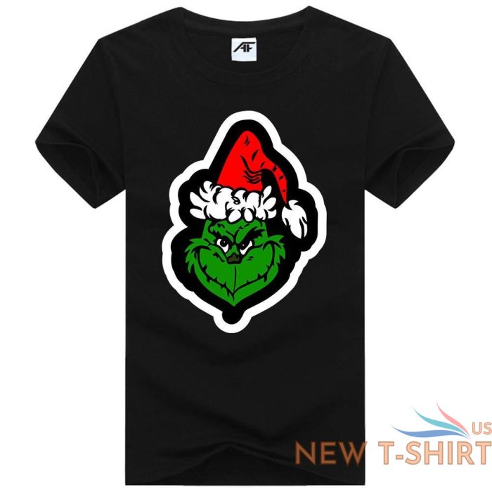 the grinch face print christmas t shirt kids mens xmas party wear shirt 2.jpg