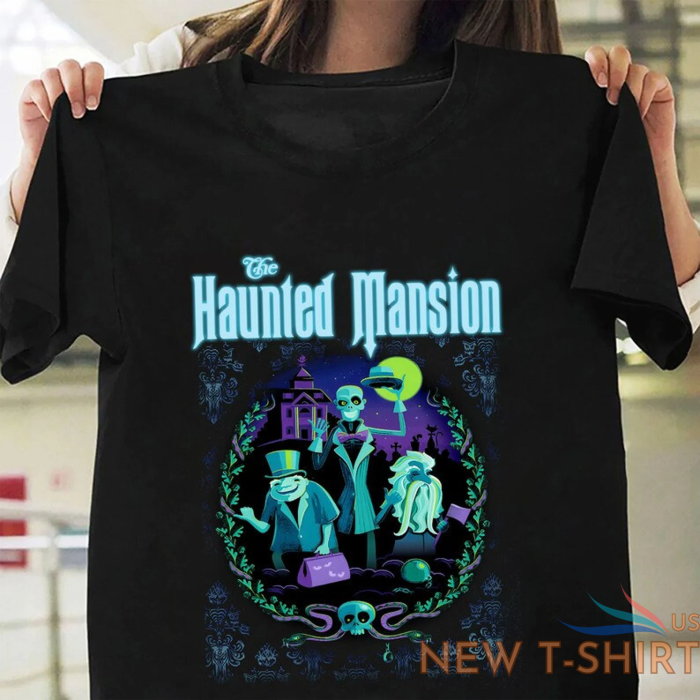 the haunted mansion characters welcome to halloween tshirt women 0.png