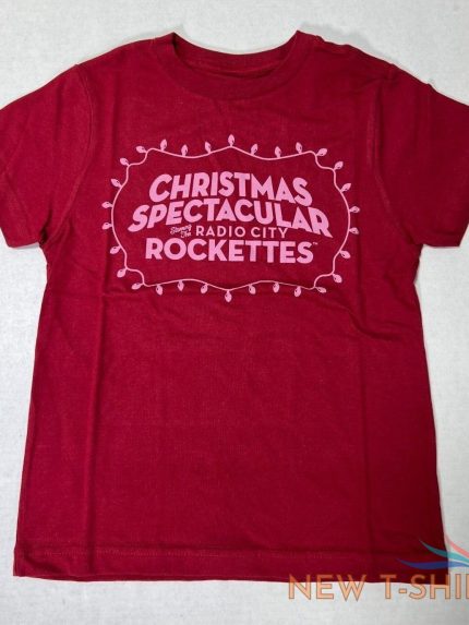 the radio city rockettes christmas lights logo tee t shirt youth kid s new 0.jpg