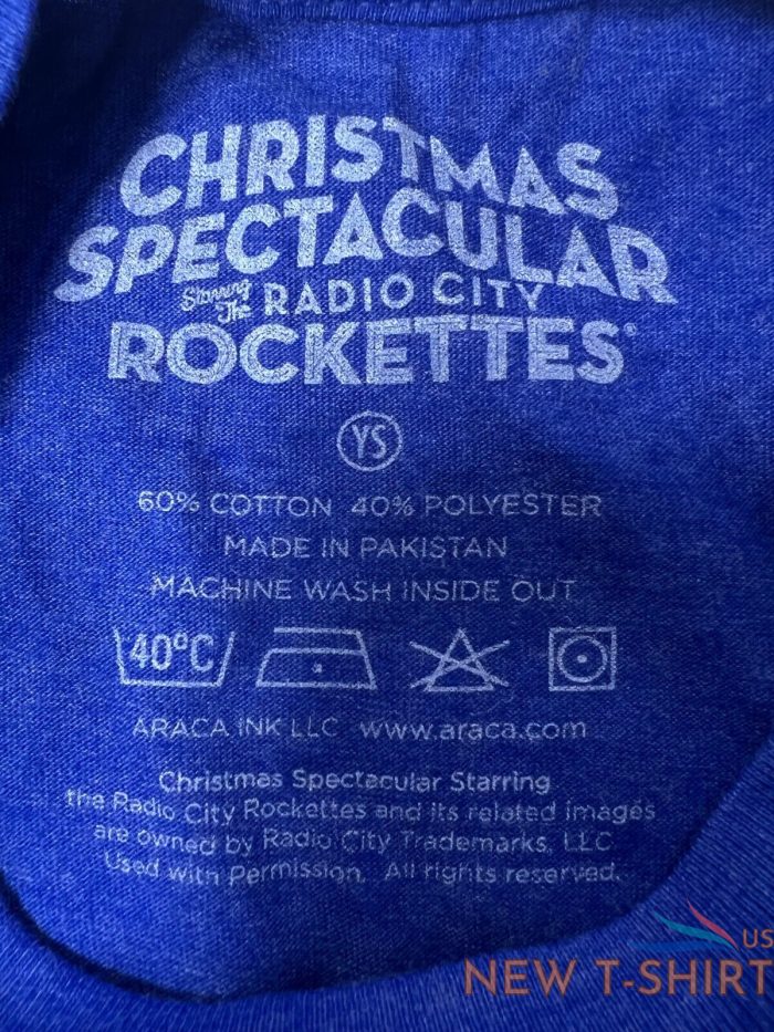 the radio city rockettes christmas spectacular t shirt youth broadway show new 5.jpg