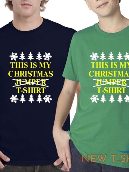 this is my christmas t shirt print mens boys short sleeve gym cotton tee lot 0.jpg
