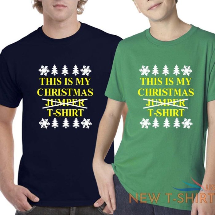 this is my christmas t shirt print mens boys short sleeve gym cotton tee lot 0.jpg