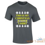 this is my christmas t shirt print mens boys short sleeve gym cotton tee lot 3.jpg